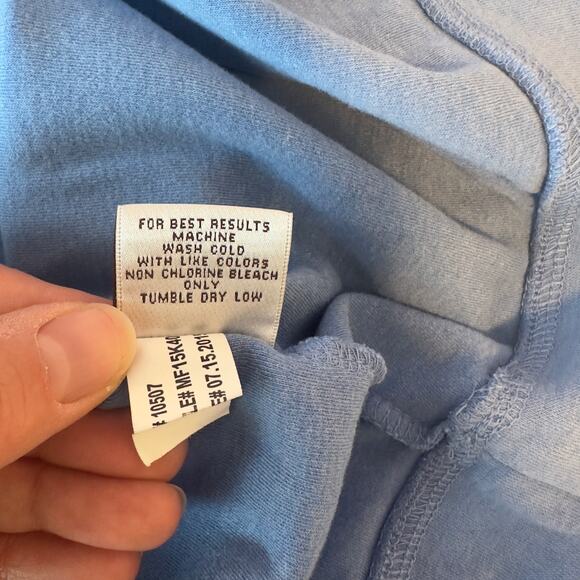 Peter Millar Men’s 1/4 Zip Cotton Pullover Sweater Size L Blue Golf Preppy - Picture 6 of 9